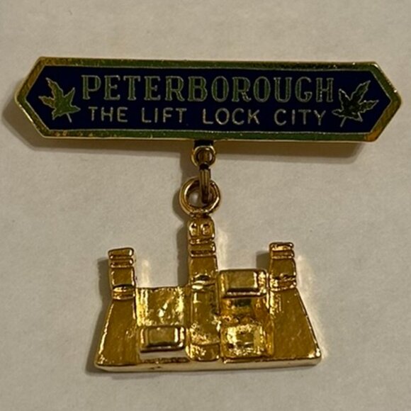 Peterborough The Lift Lock City Pin - Picture 1 of 5